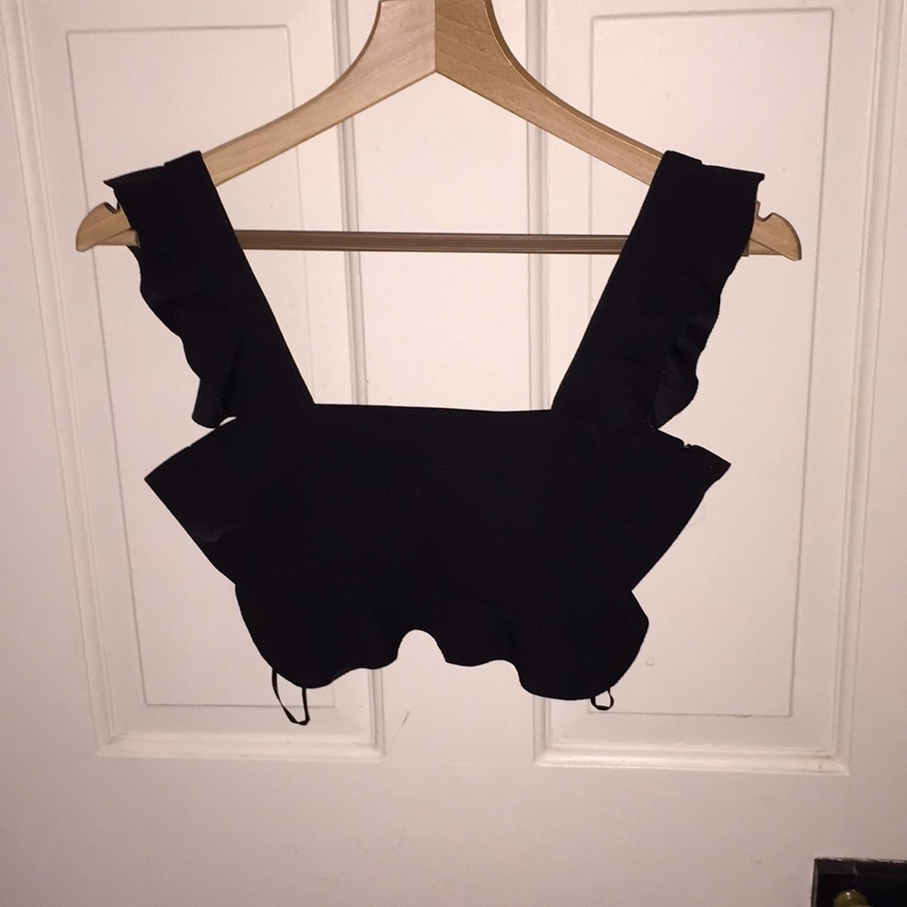 Black Crop Top